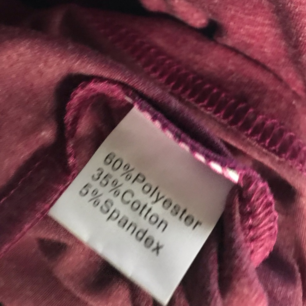 In Dolly We Trust Short Sleeve Tee - Dusty Rose sz L - Picture 3 of 3